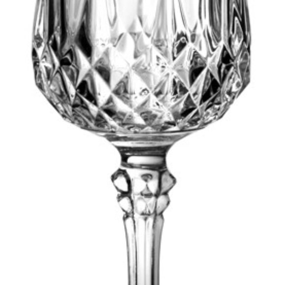 Cristal Dark Longchamp 6 Wine Stems 8.25-OZ each - Picture 4 of 4